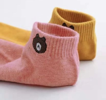 Шкарпетки 10 пар ціна за набір яскраві з ведмедиком