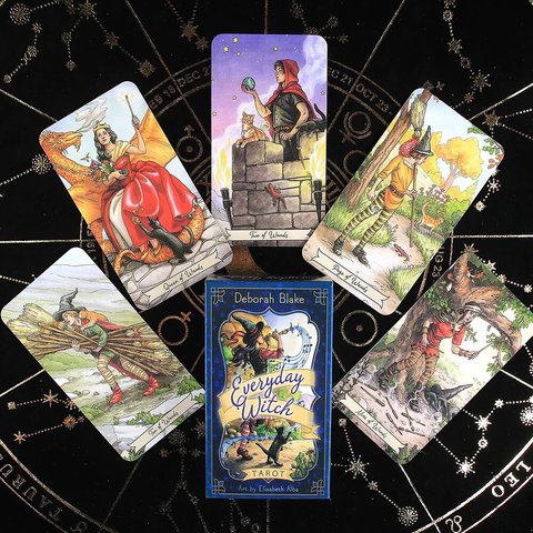 Карти таро відьма кожен день everyday witch tarot 78 карт