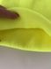 Яскрава неонова шапка жовта