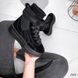Черные ботинки из натуральной замши с терм носком внутри 36