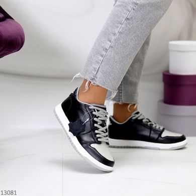 жіночі спортивні кросівки itts чорного кольору з натуральної шкіри